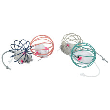 RATINHOS DE PELUCIA EM BOLA DE ARAME RATINHOS DE PELUCIA EM BOLA DE ARAME